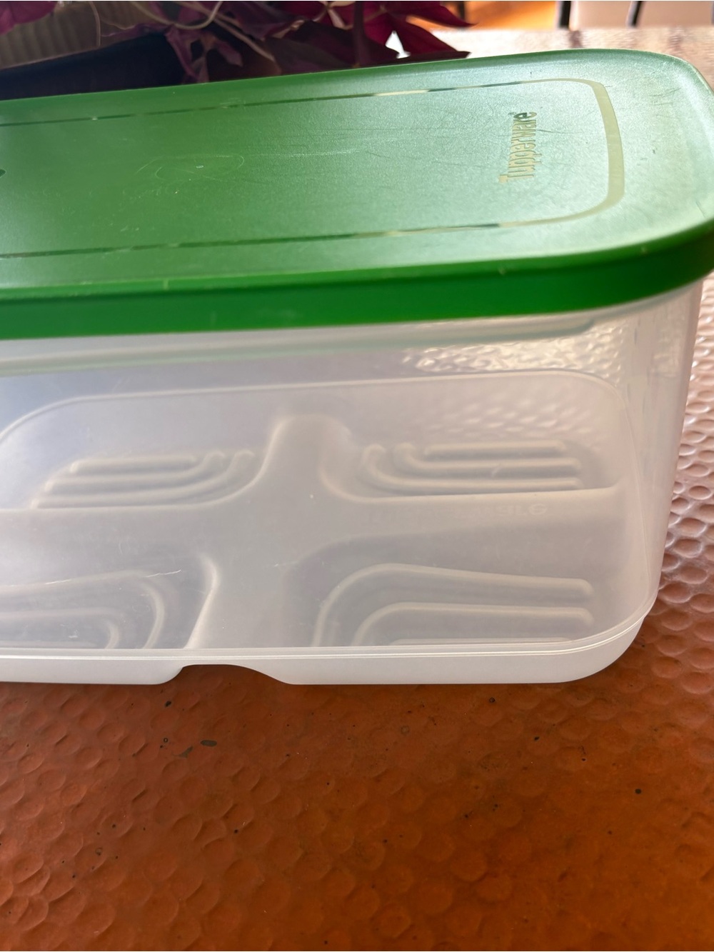 Tupperware Produce Storage Smart FridgeSmart Green Lid Food Storage Container - Picture 11 of 11